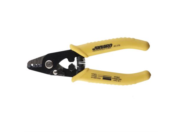 Fiber Optisk stripper 3-hull JIC-375 Jonard avisolering 250µm/900µm/3mm